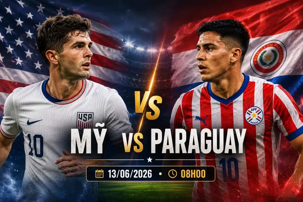 Ảnh minh họa nhận định Mỹ vs Paraguay tại World Cup 2026