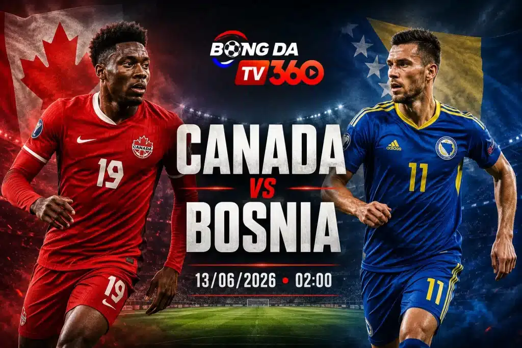Ảnh minh họa nhận định Canada vs Bosnia tại World Cup 2026